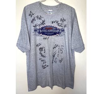 2005 National Championship USA‎ Hockey Blaine Minnesota Autographed Shirt NEW XL